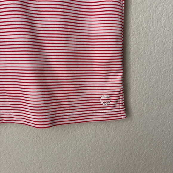 Tory Burch red Sleeveless Fitted Polo Tank - Picture 3 of 6